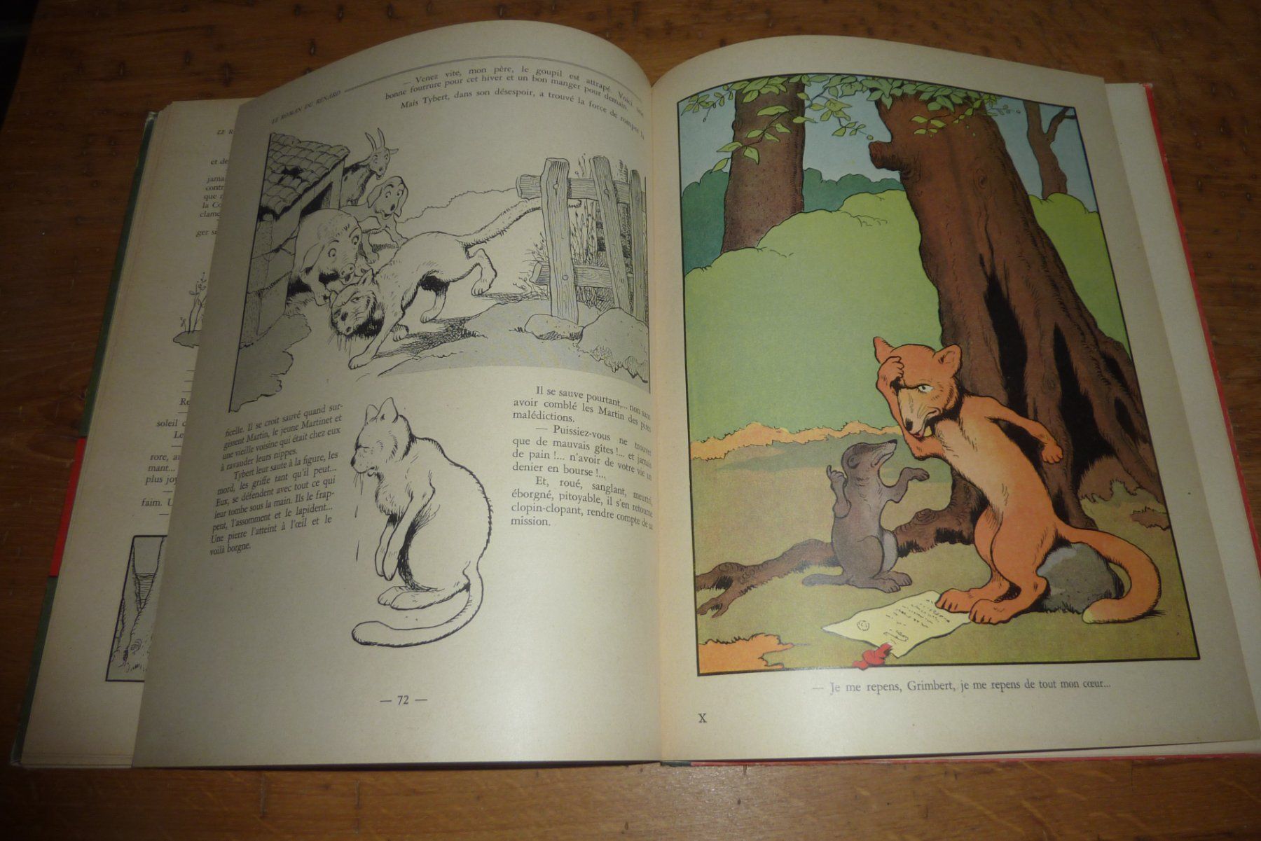 Libri: Roman du Renard, Benjamin Rabier, Illustrations,Bilderbuch – Usato da Lausen venduto da akira003 7