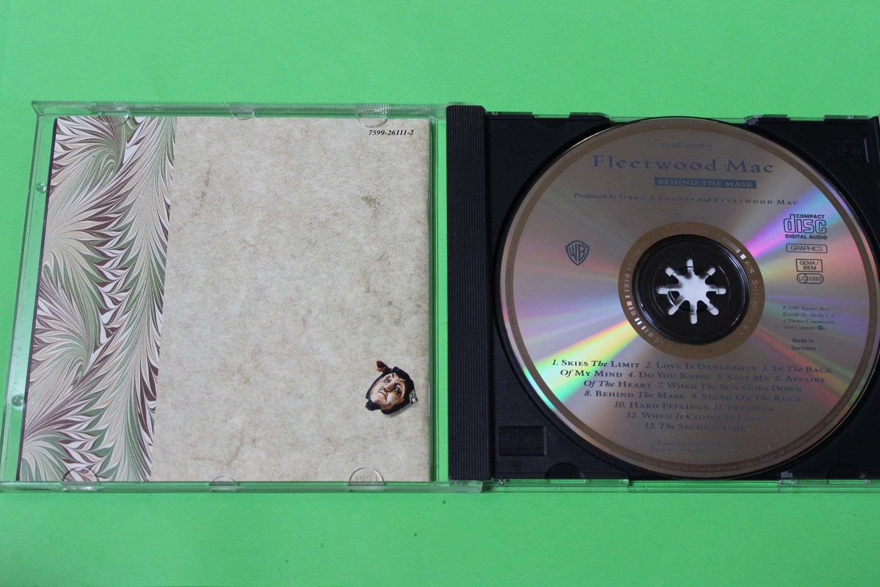 CD: FLEETWOOD MAC - BEHIND THE MASK CD 1990 – Usato da Tübach venduto da JamesStone 3