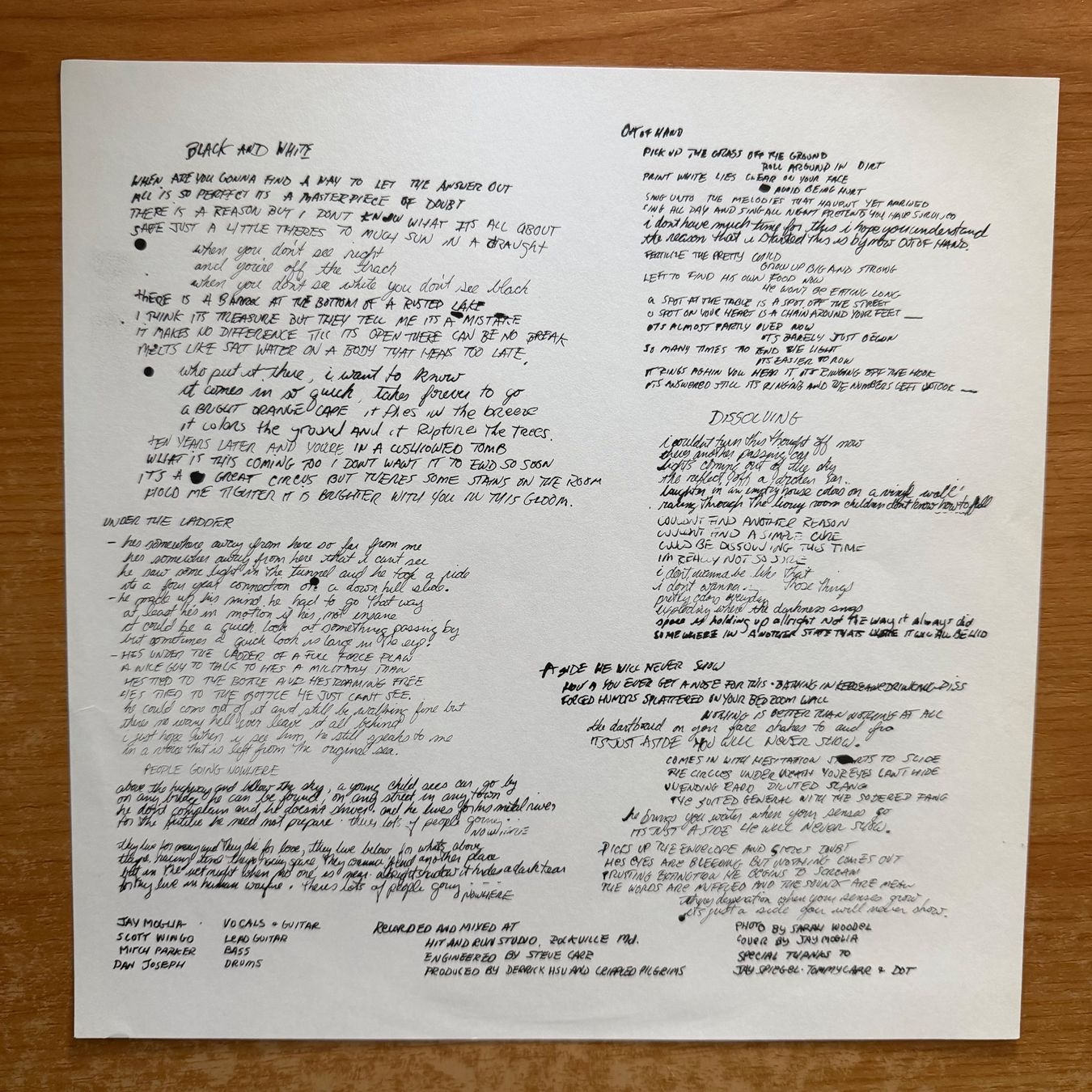Dischi in vinile: Crippled Pilgrims - Head Down, Hand Out / 1. US-Press. 1984 – Usato da Gais venduto da soundcave57 4
