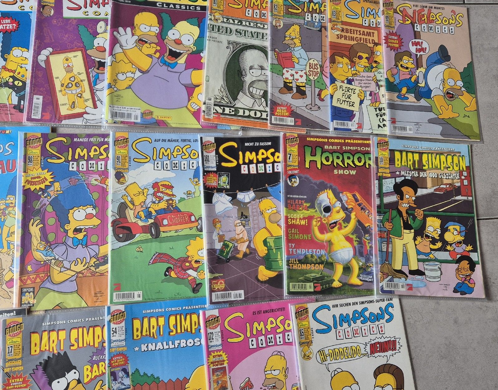Fumetti: Simpsons Comic Sammlung 31 stück – Usato da Höfen b. Thun venduto da enr_7xsd 6