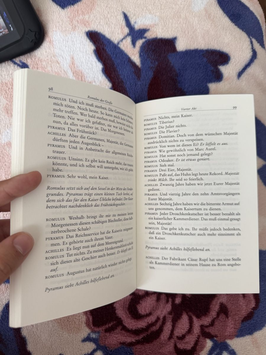 Libri: Romulus der Grosse Buch – Nuovo (secondo la descrizione) da Horgen venduto da med_sh5v 2