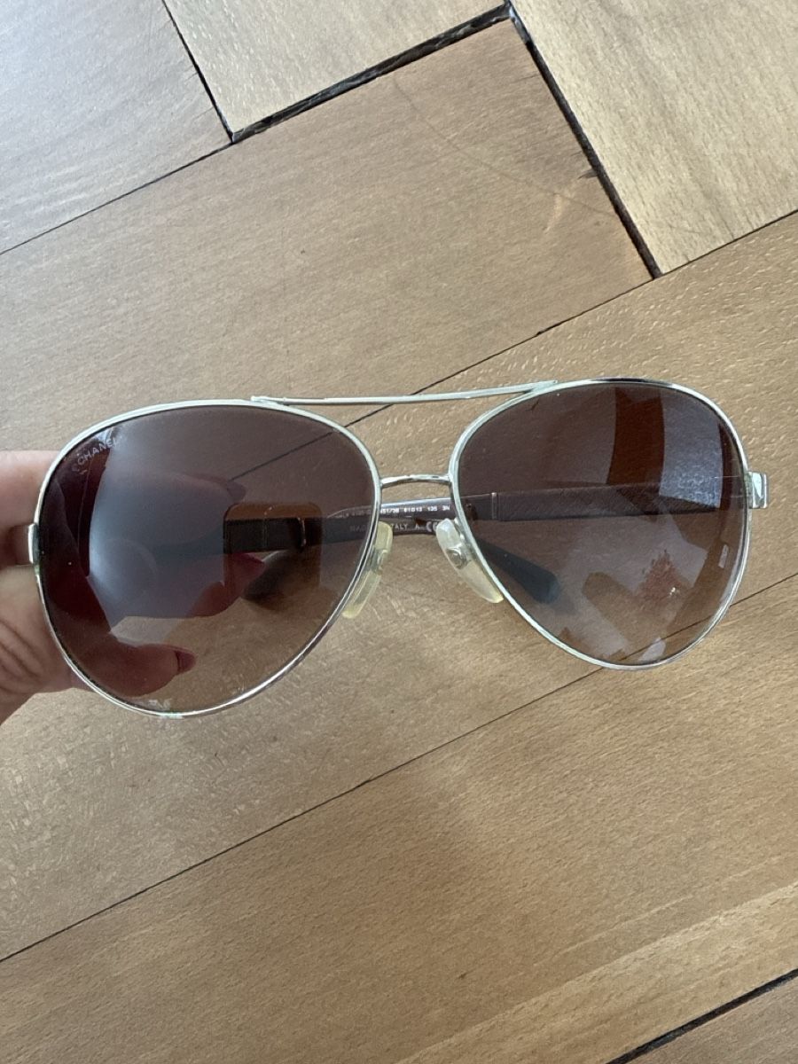 Chanel Brillen & Gläser: Sonnenbrille Chanel, Pilotenform – Gebraucht aus Luzern von Fullmoon68 3