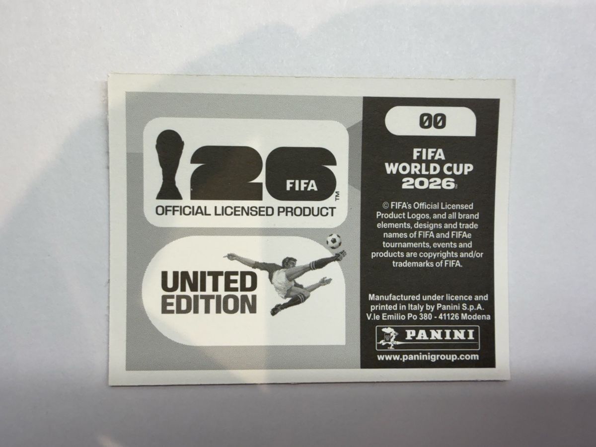 Panini Carte collezionabili: Panini Sticker 00 WM 2026 – Nuovo (secondo la descrizione) da Wolfhausen venduto da lunaire01 1