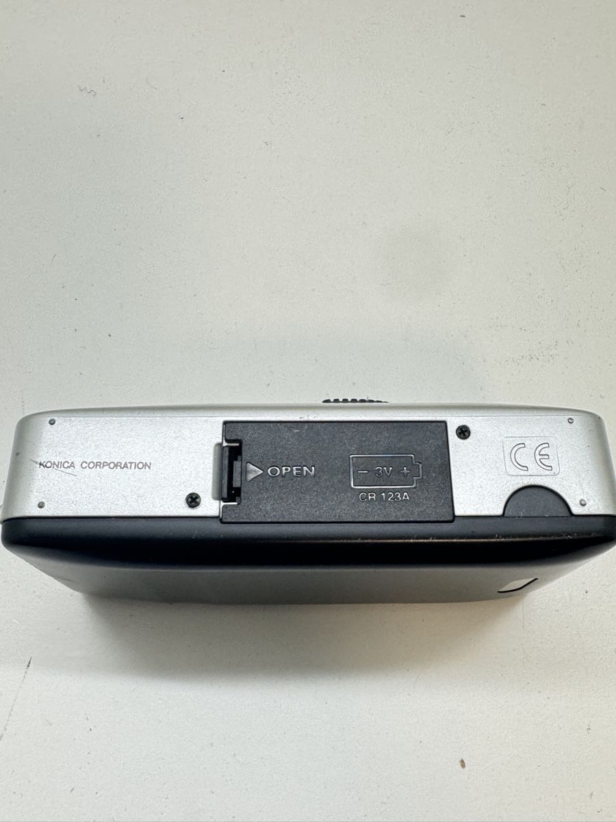Konica Fotocamera: Konica EU-mini Kompaktkamera analog silber   – Usato da Schlieren venduto da Schlieren84 1