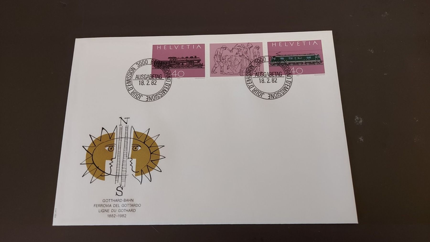 Tutti i francobolli: Ersttagsbrief (FDC) – Nuovo (secondo la descrizione) da Wettingen venduto da Egro2