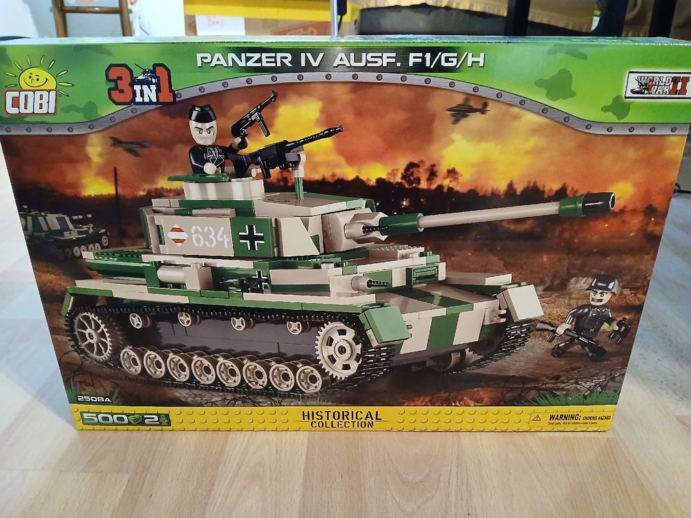 Cobi Jeux de construction: Cobi 2508a Panzer 4 ausf. F1/G/H – Neuf avec emballage d'origine à romanshorn par Nerd85