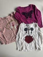 3 Langarmshirts Mädchen Gr 104