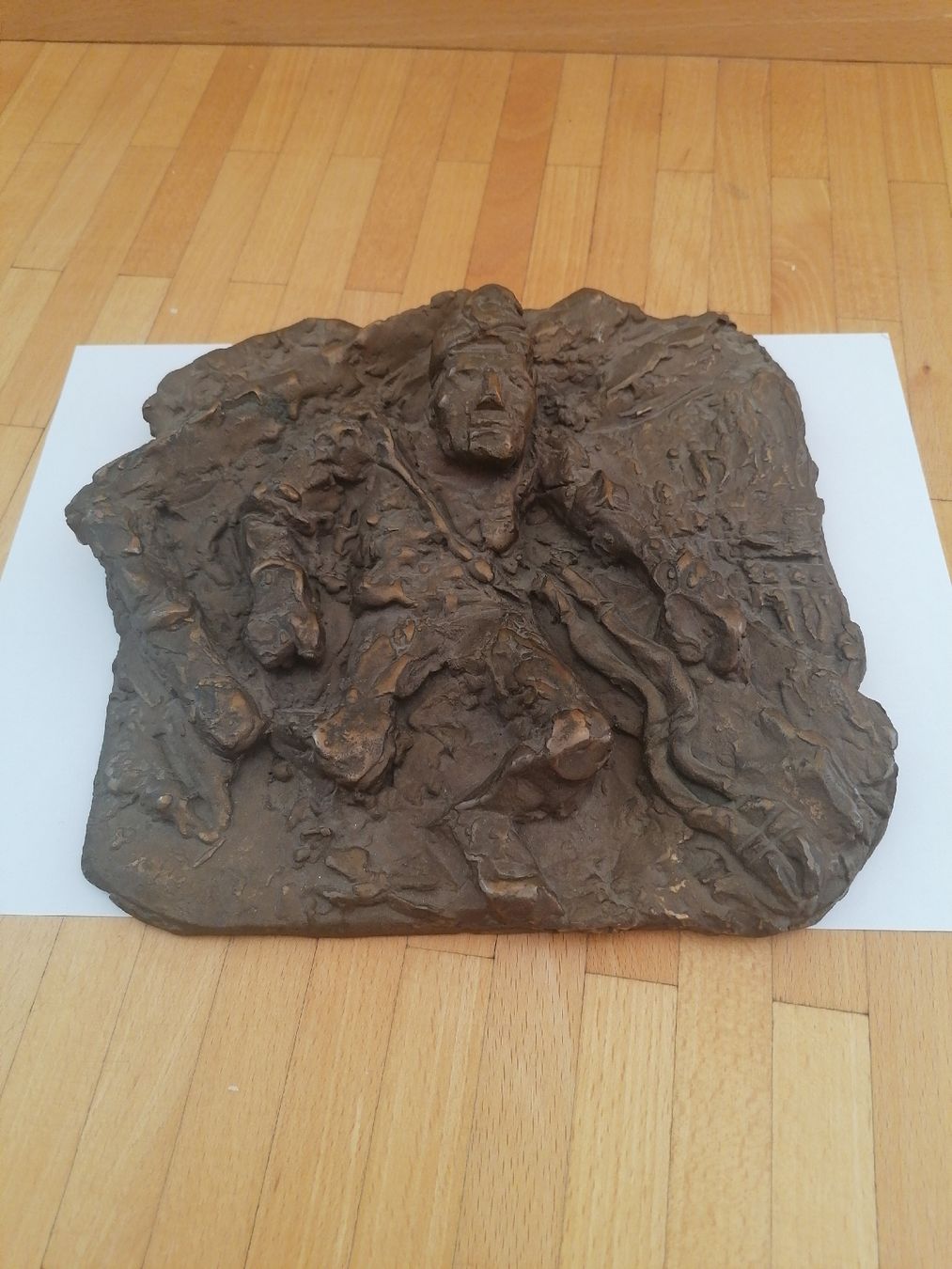 Sculture & Statue: Bas relief bronze unique - Scène de montagne – Usato da Bougy-Villars venduto da Vogue 1