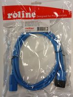 Roline Apparate-Verbindungskabel Blau 1.8m
