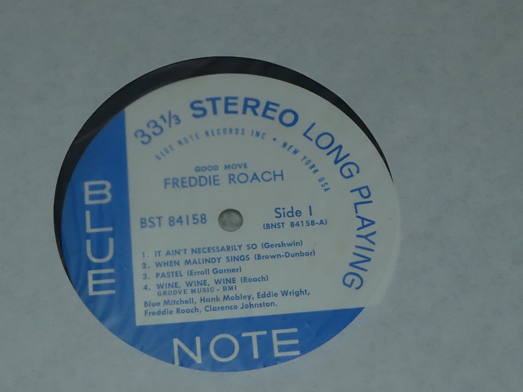 Dischi in vinile: FREDDIE ROACH: GOOD MOVE - HANK MOBLEY - BLUE NOTE – Nuovo (secondo la descrizione) da Fahrwangen venduto da Swirl2 2