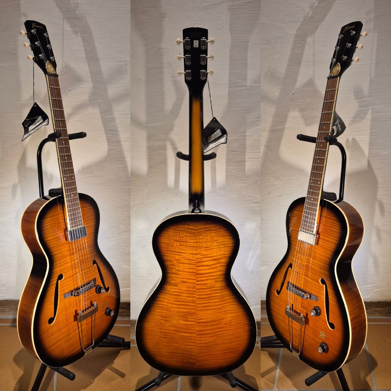 Framus Musikinstrumente: Neu: Framus Vintage 5/51 Studio Honey – Neu und originalverpackt aus Winterthur von NorrSydGuitars 1