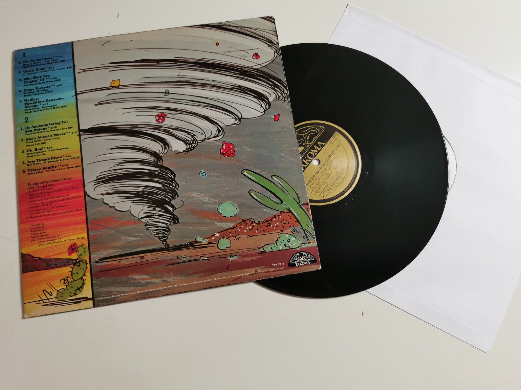 Dischi in vinile: Sir Douglas Quintet - Tex Mex – Usato da Grafenried venduto da Jukebox70 1