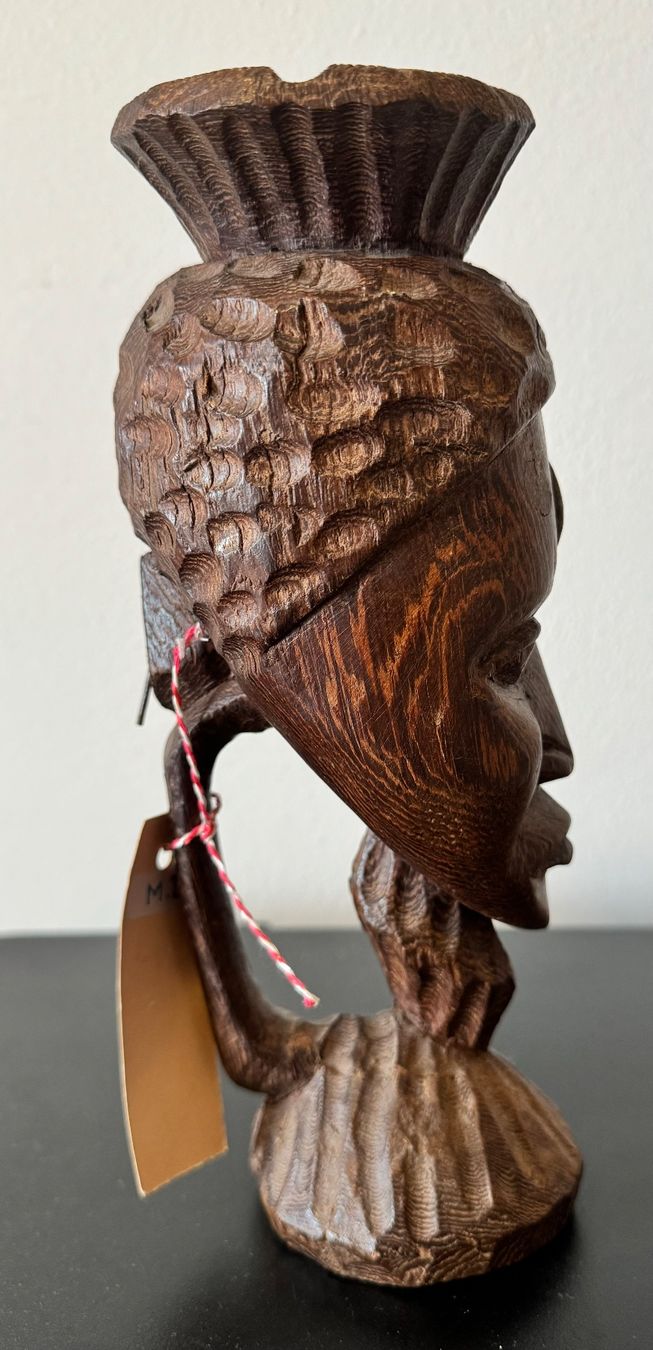 Sculture & Statue: Zedernholz Statue Kinshasa 1970 – Usato da Meilen venduto da specials4sale 4