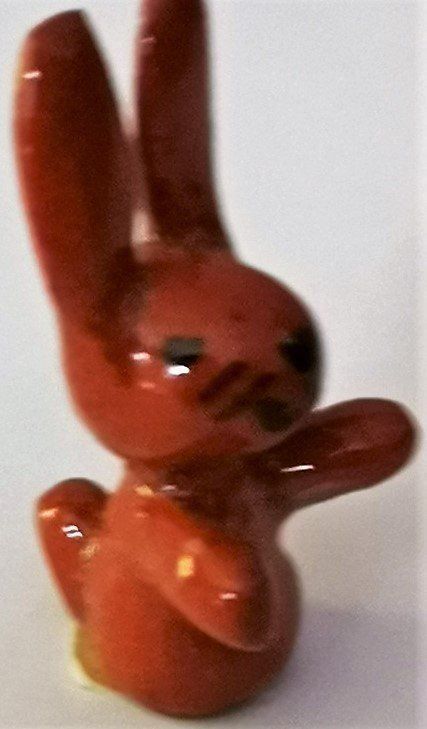 Statuette: Ostern Kind braun Handmodeliert Keramik – Nuovo (secondo la descrizione) da Lutzenberg venduto da Truhe 1