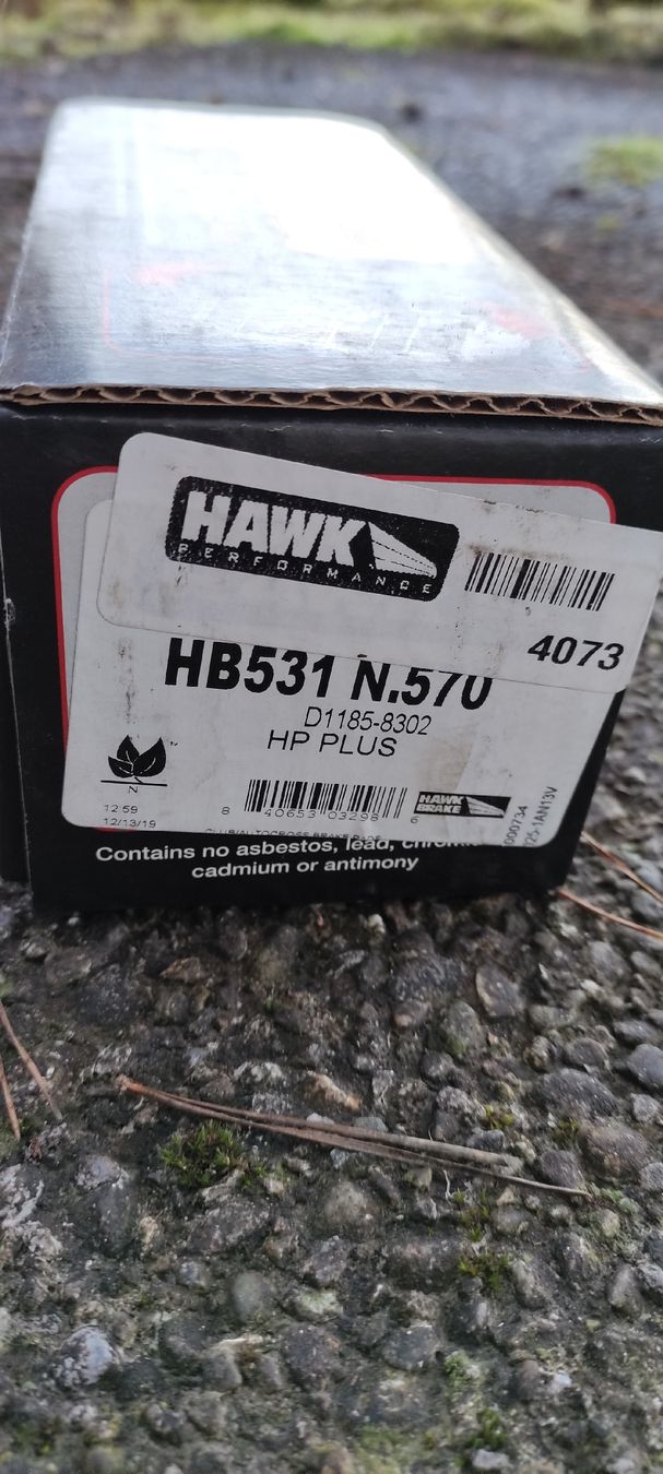 Chevrolet Tutti pezzi di ricambio auto: Hawk HP Plus Bremsklötze Corvette C6 Z06 – Nuovo e nell'imballaggio originale da Villmergen venduto da rolling_thunder 2