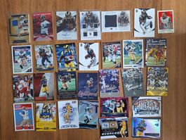 29 NFL Trading Cards der St. Louis/ Los Angeles Rams