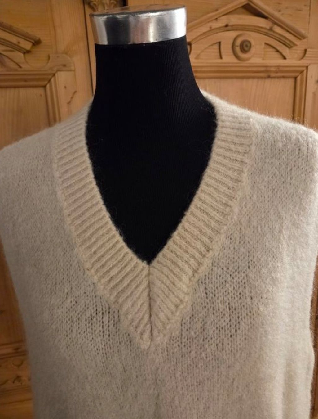 Maglioni & Felpe: schöner Pullunder/Pullover/Gilet - beige - Mohair – Nuovo (secondo la descrizione) da Pfäffikon ZH venduto da siae 2