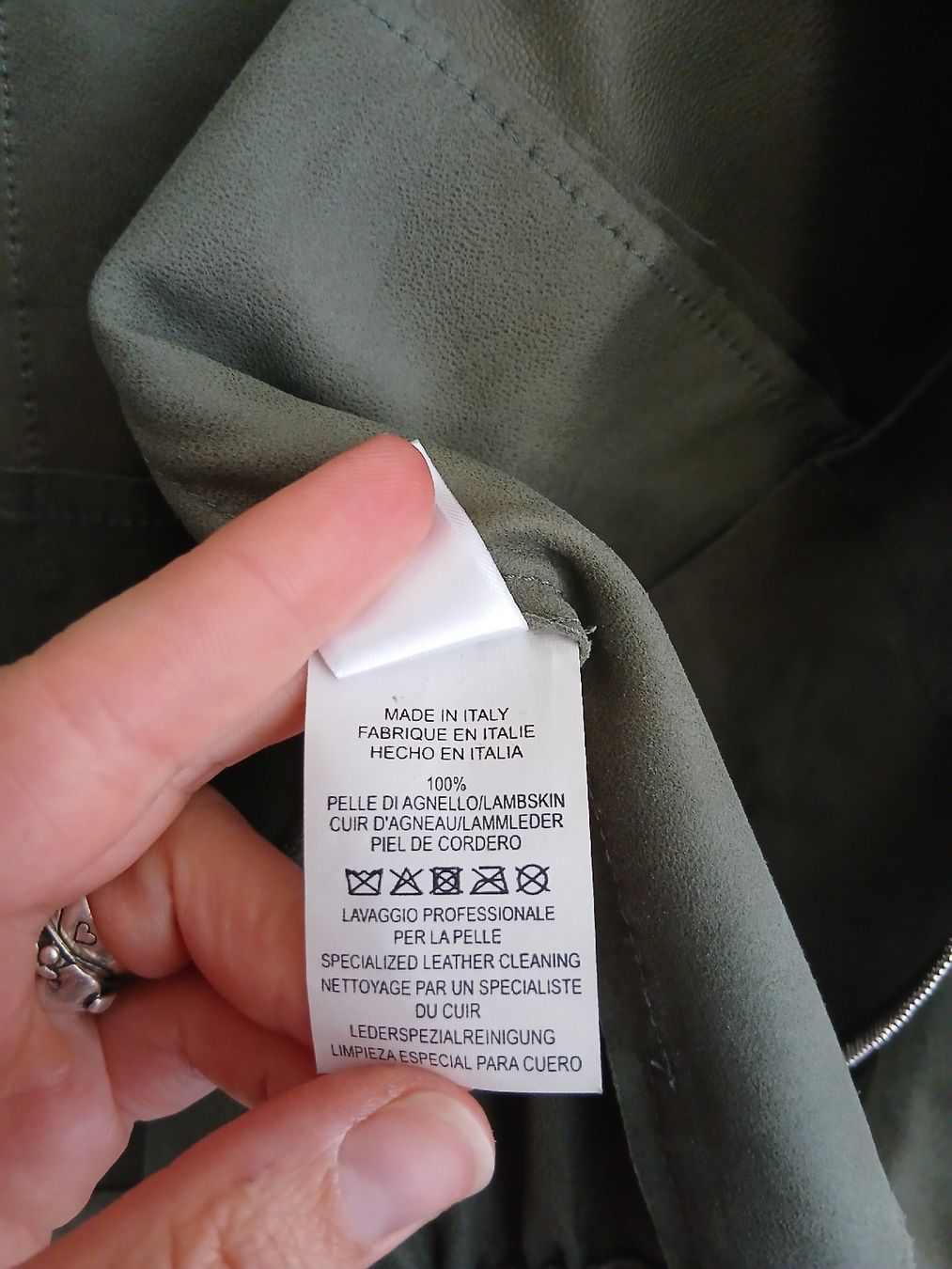 Giacche: Antonelli Firenze Suede Olive Jacket IT40 – Nuovo (secondo la descrizione) da Wil SG venduto da tre_g2l7 4