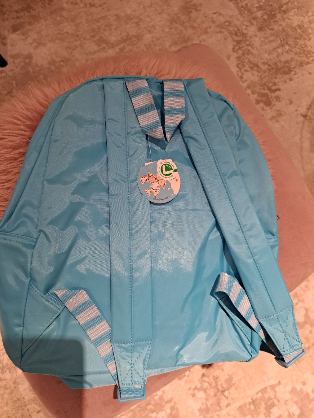 Borse & Zaini: Rucksack hellblau mit Schafe Motiv Kinder neu – Nuovo e nell'imballaggio originale da Solothurn venduto da mar_zmy8 1