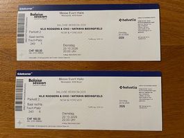Nile Rodgers & Chic Konzert Di, 20.10.26, Baloise Session