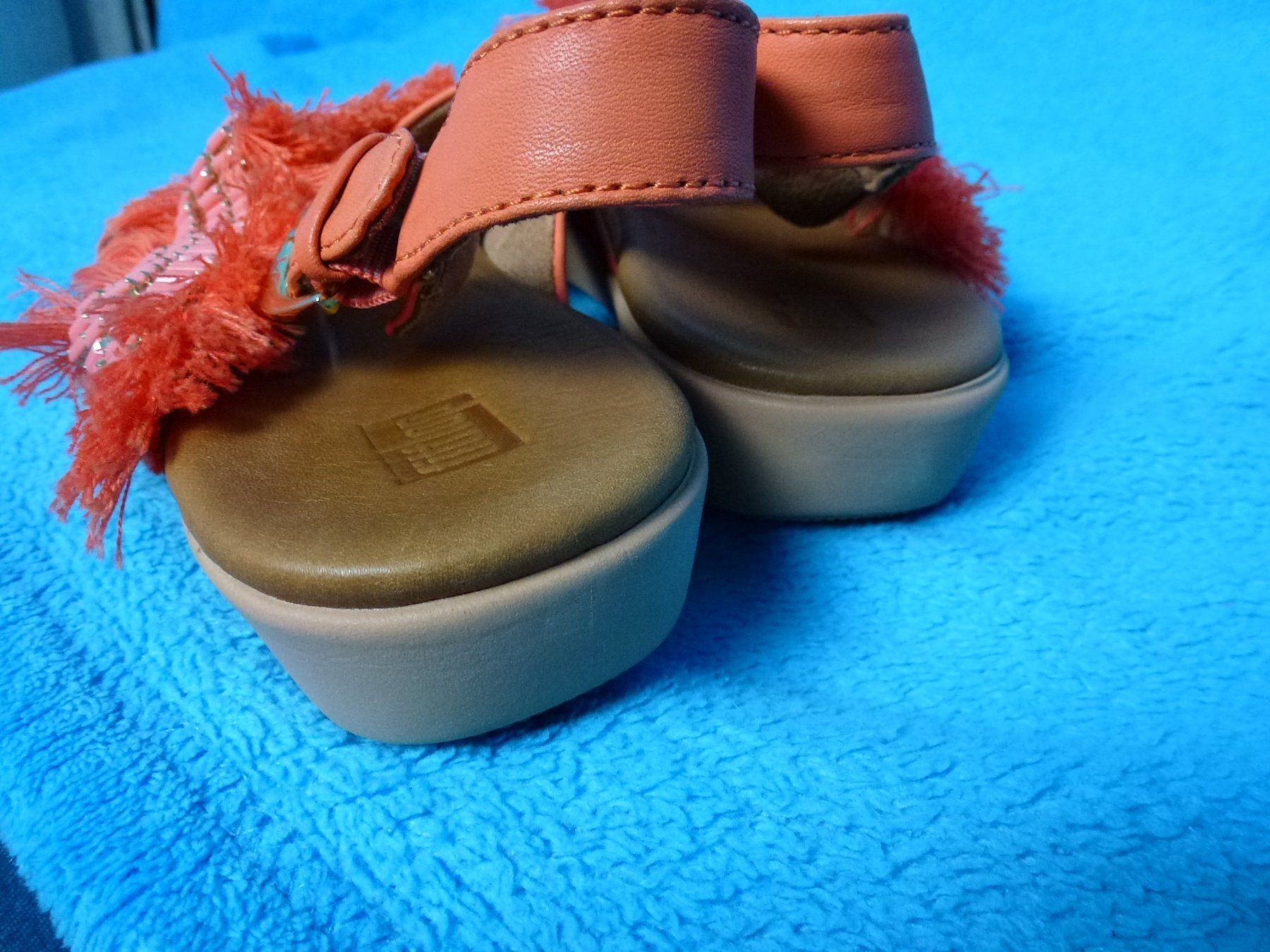 Fitflop Damenschuhe: FITFLOP SANDALEN ORANGE /NP CHF 149.- – Gebraucht aus Eschenbach SG von Lady020 2