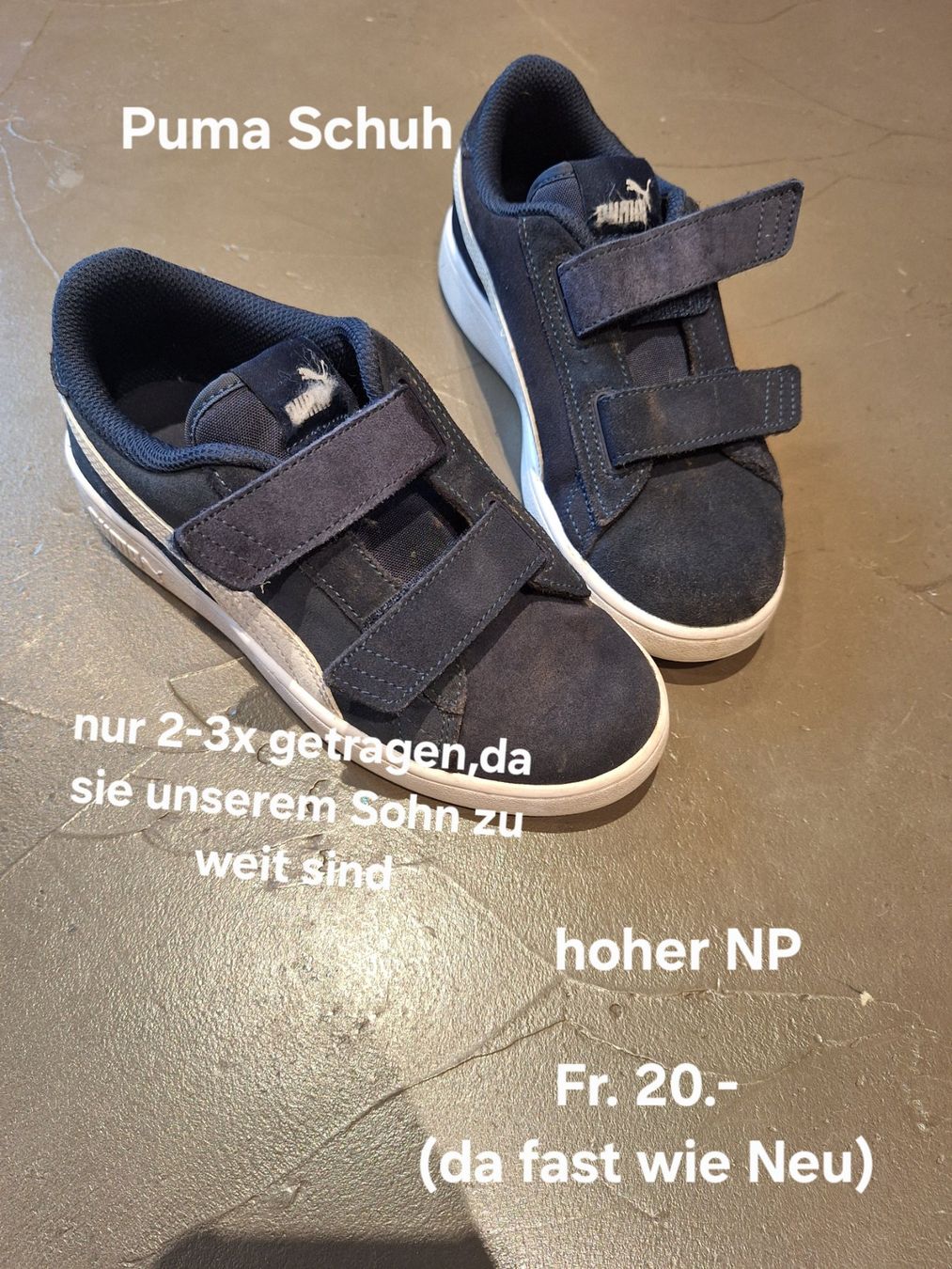 Puma Scarpe per ragazzi: Puma Sneaker Gr.33 – Usato da Erlenbach i. S. venduto da b.ogi85