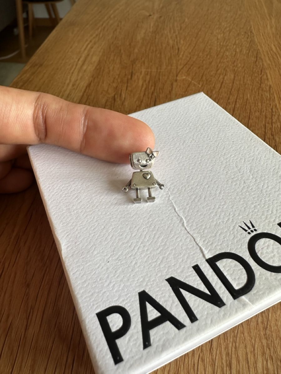 Pandora Ciondoli: Pandora Charm Roboter Mädchen 🤖! – Usato da Zug venduto da car_fr2j 4