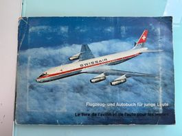 Flugzeug-und Auto Buch für junge 1960 36 Seiten 144 Bilder