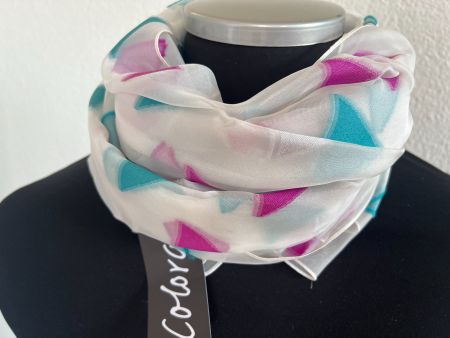 Colora Schal, 75% Seide, NEU