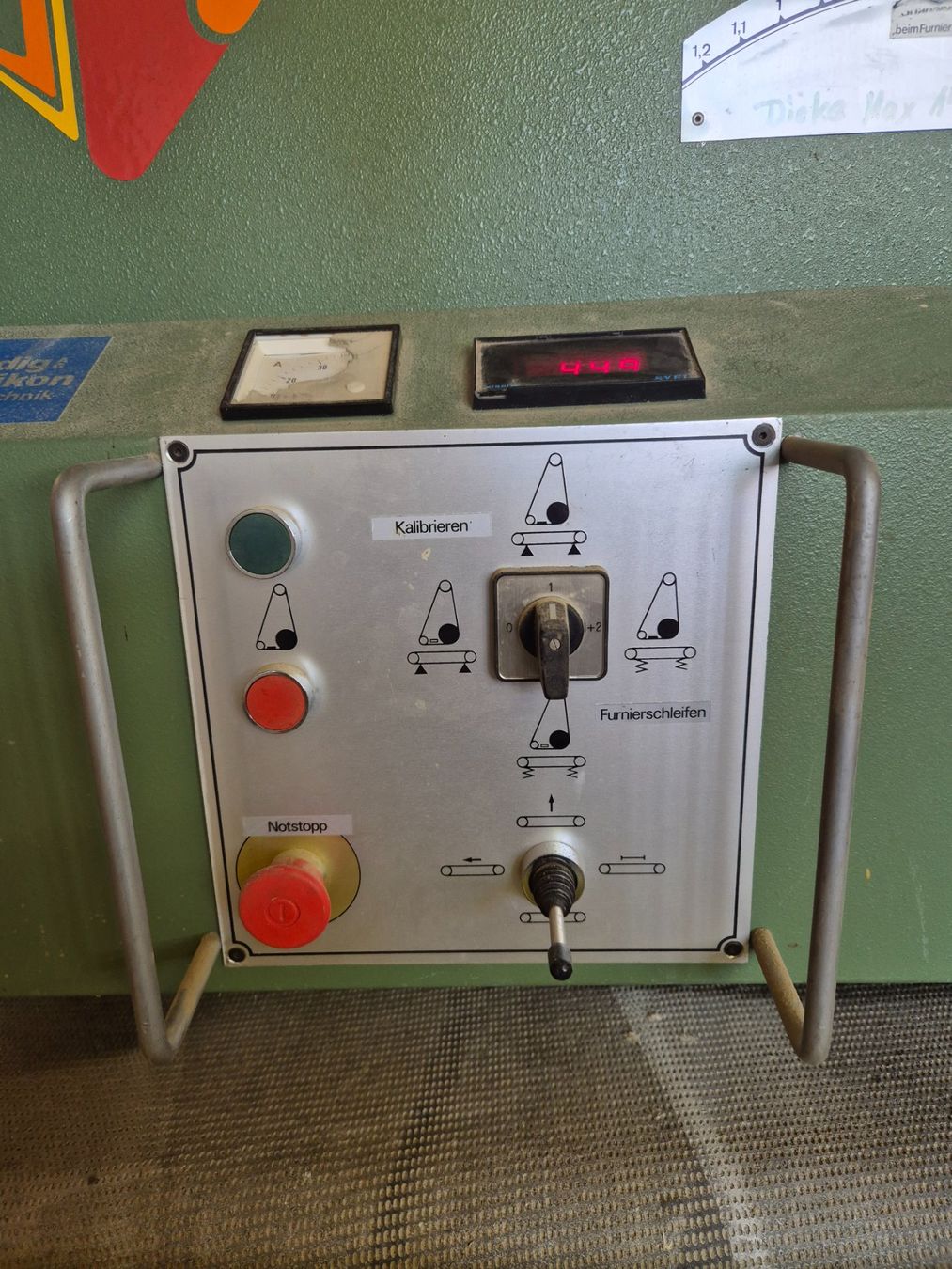 Toutes les machines: Breitbandschleifmaschine Kündig 1100-C – D'occasion à Walterswil BE par gwerder5720 1