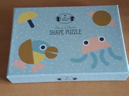 Form Puzzle, neuwertig, komplett, Holz!