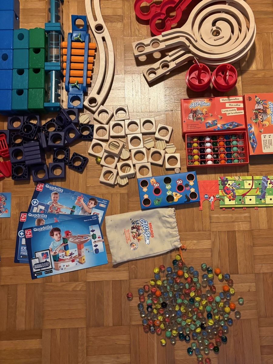 Migros Biglie: Quadrilla 400 pezzi – Usato da Giubiasco venduto da Christiancando-44 2