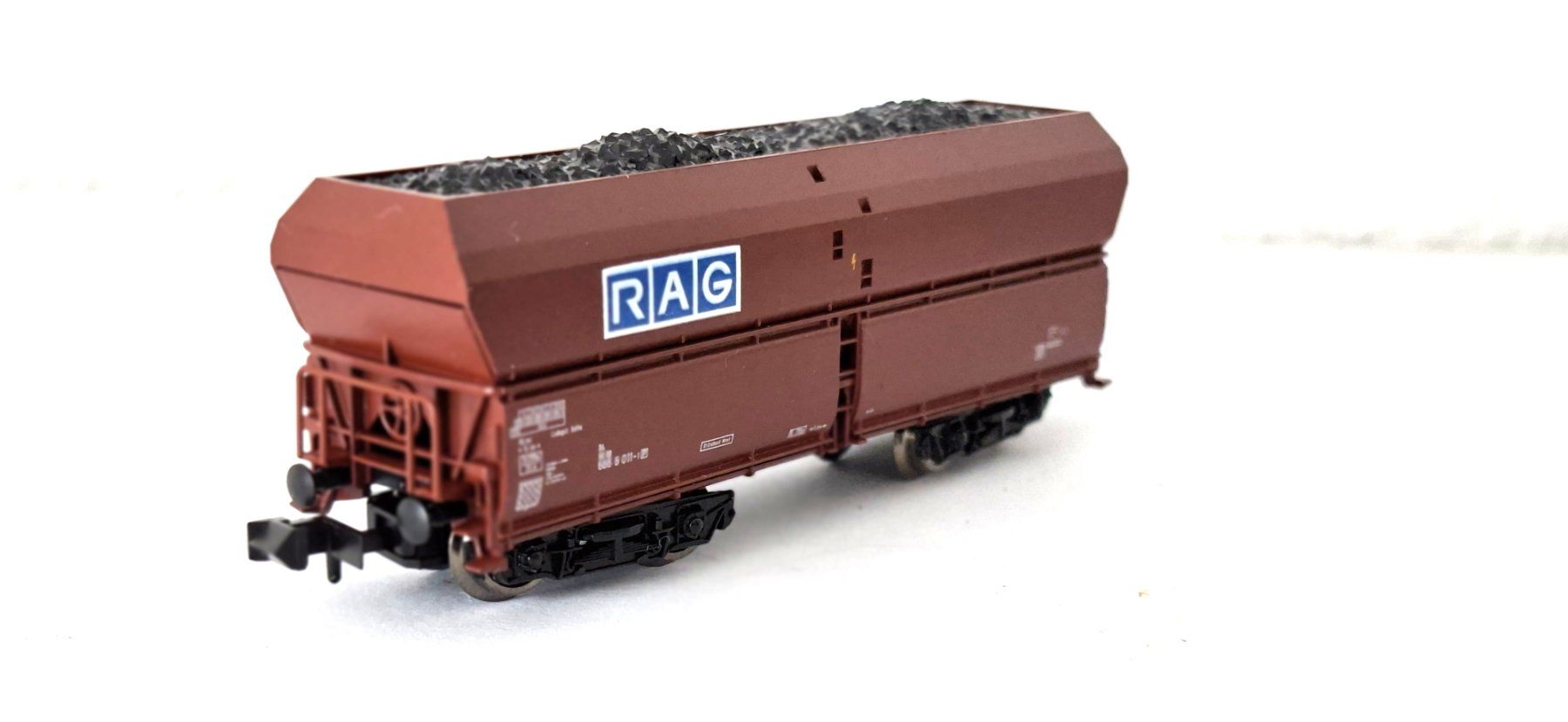 Roco Modellini di ferrovie: Roco DB Kohlewagen RAG – Usato da Biberist venduto da Ntrains 2