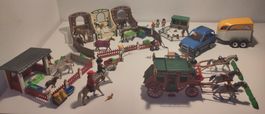 Grosses Playmobil Pferde Set: Reiterhof, Kutsche u.v.m!