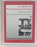 Restaurierung in Europa II, Kunstgeschichte,Top Zustand