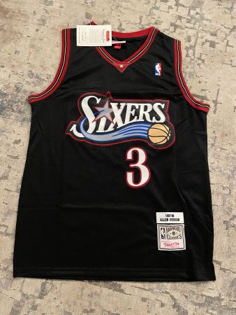 Hardwood Classics NBA Shirt Philadelphia Sixers Alen Iverson