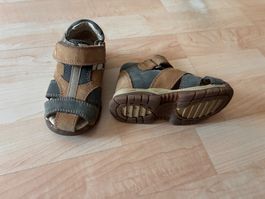 Bequeme Kindersandalen, Leder, Grösse 21