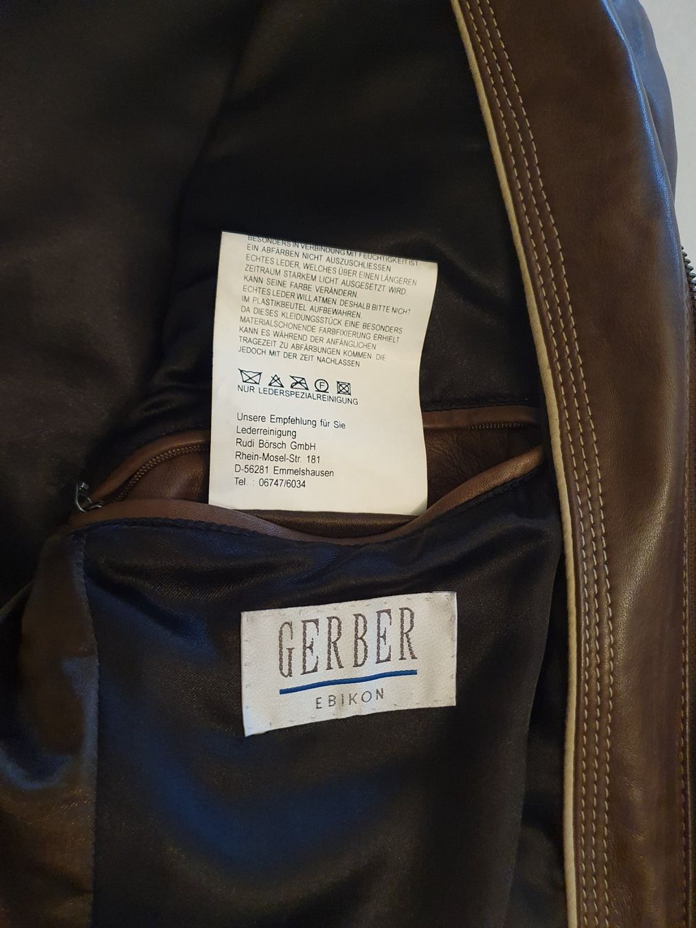 Giacche: Herren Lederjacke - Marke Radloff - Grösse 50 – Usato da Buchrain venduto da Cuchi8 1