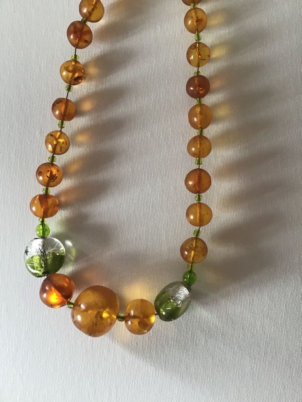 Ketten: Moderne Bernstein Kette – Gebraucht aus St. Gallen von Goldlilly 2