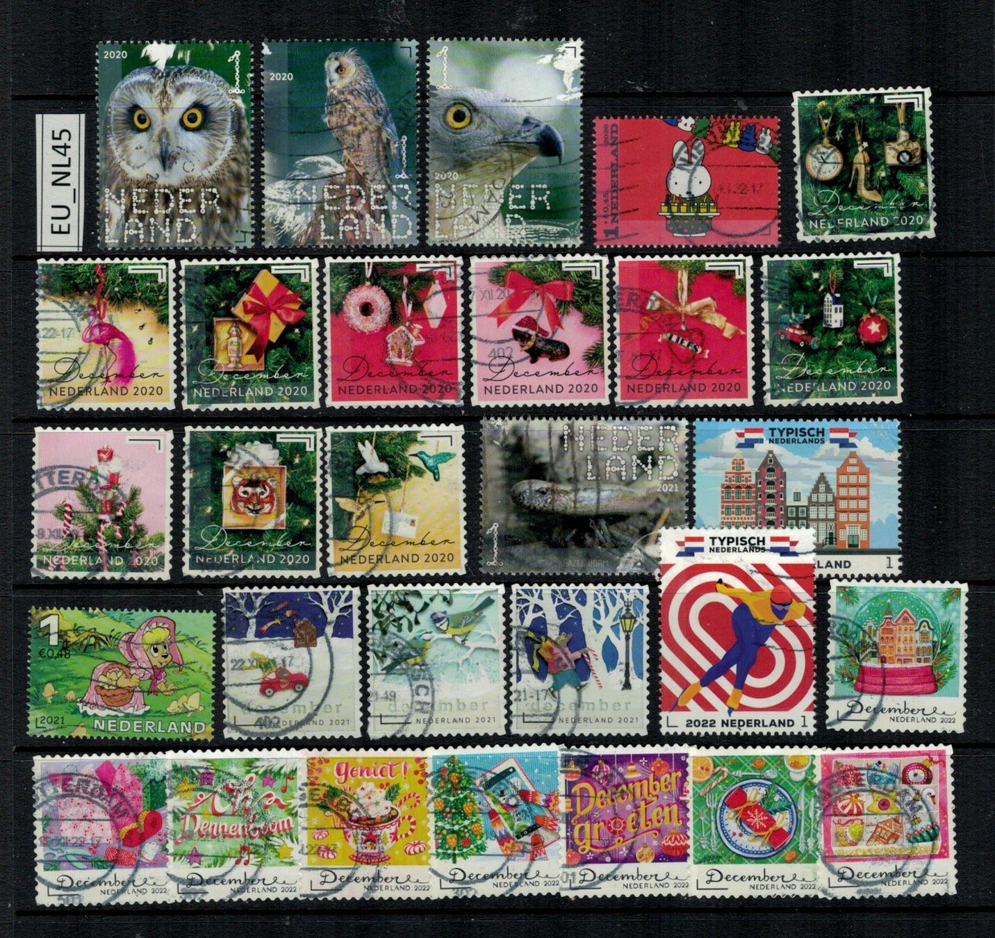 Tutti i francobolli: Niederlande 2020/22, EU_NL45 – Usato da Erlenbach ZH venduto da panstamps