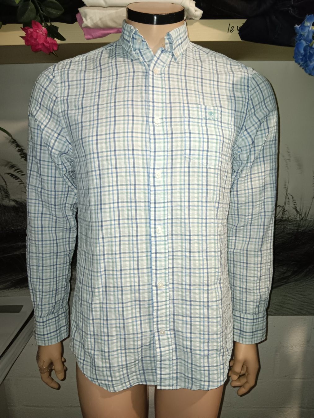 Gant Camicie: GANT Chemise / Hemd TECH PREP REGULAR taille / Grosse S – Usato da Cossonay-ville venduto da Super-Price-Quality