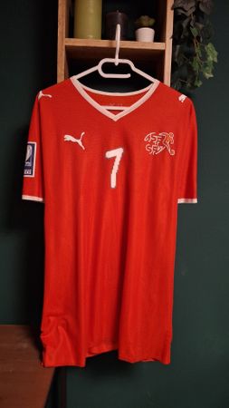 Switzerland match worn player issue 2008 Barnetta football