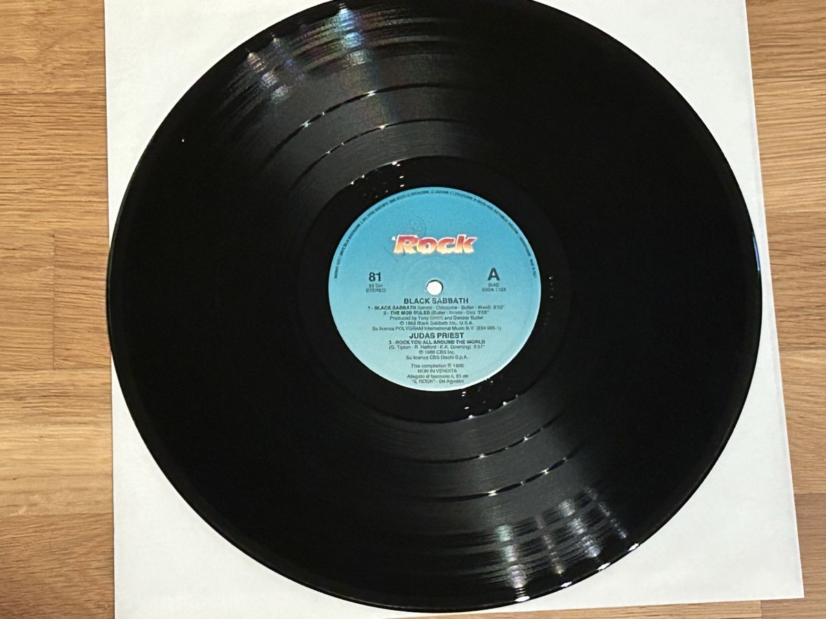 Dischi in vinile: Black Sabbath & Judas Priest – Usato da Faulensee venduto da Mizuno06 2