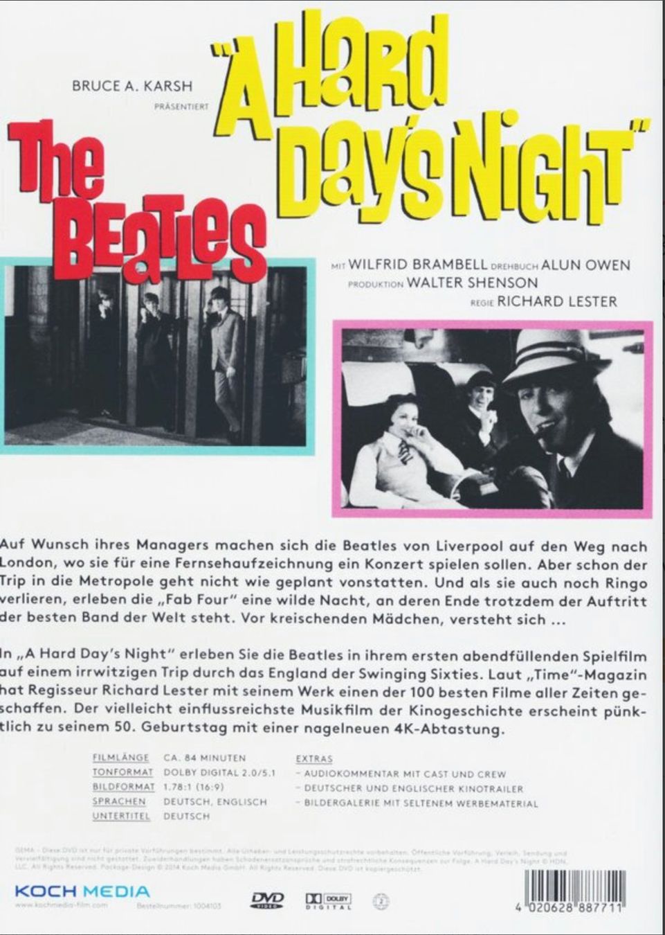 Tutti i DVDs: The Beatles - A hard Day's Night – Usato da Brunnen venduto da Barfly5 1