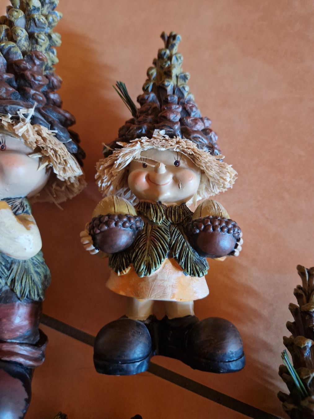 Figurines: 5 Wichtel Waldmännchen Tannzapfen – D'occasion à Lichtensteig par Cocabana_16 2