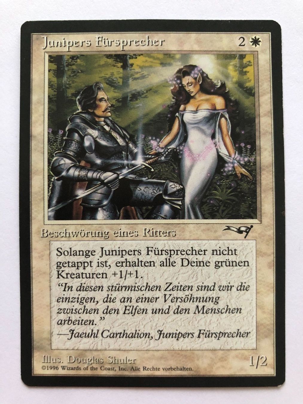 Cartoline: MTG - Junipers Fürsprecher – Usato da Zürich venduto da T_H_O_M_A_S