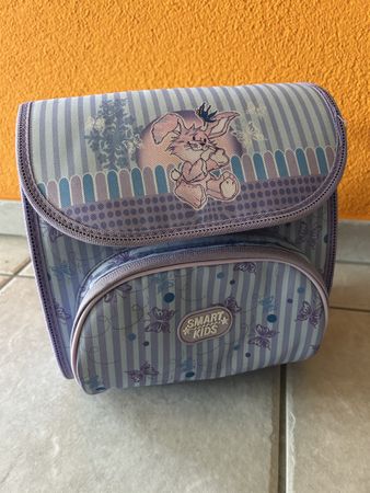 Smart Kids Rucksack, violett mit Hase und Schmetterling 