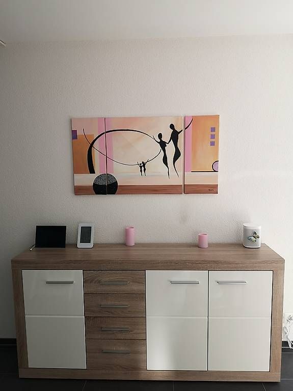 Dipinti: handgemaltes Gemälde Wandbild 3tlg 108x58 – Usato da Ostermundigen venduto da lid_sg9q 1