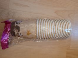 Papp Becher neu!! Waldmotiv