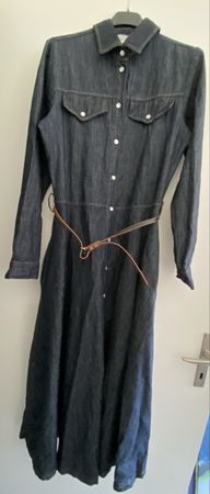 Dunkelblaues Jeanskleid D'MER, Grösse 38 - Herbst Chic!